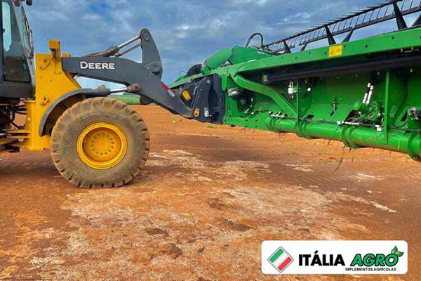 Suporte para plataforma de colhedeira